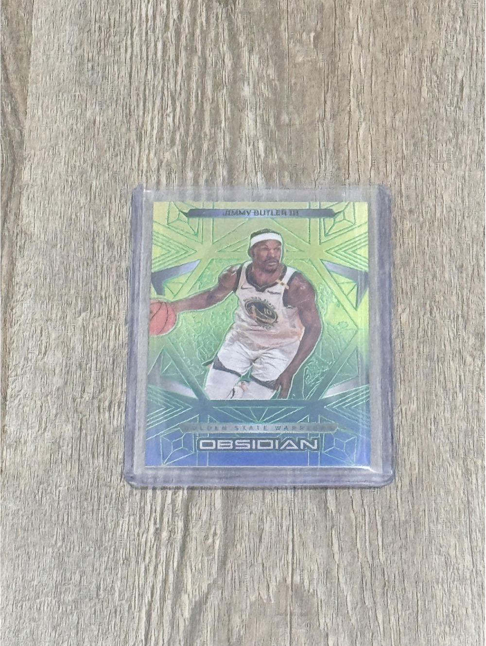2024-25 Panini Obsidian - Jimmy Butler - Green and Blue (Short Print / SP #120)